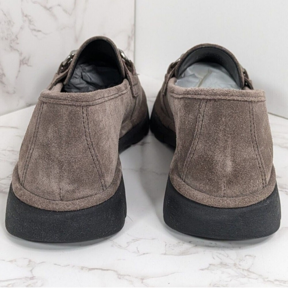 NWT FLEXX CHIC TOO GRAPHITE SUEDE BIT LOAFER SZ 6.5 - Picture 4 of 8